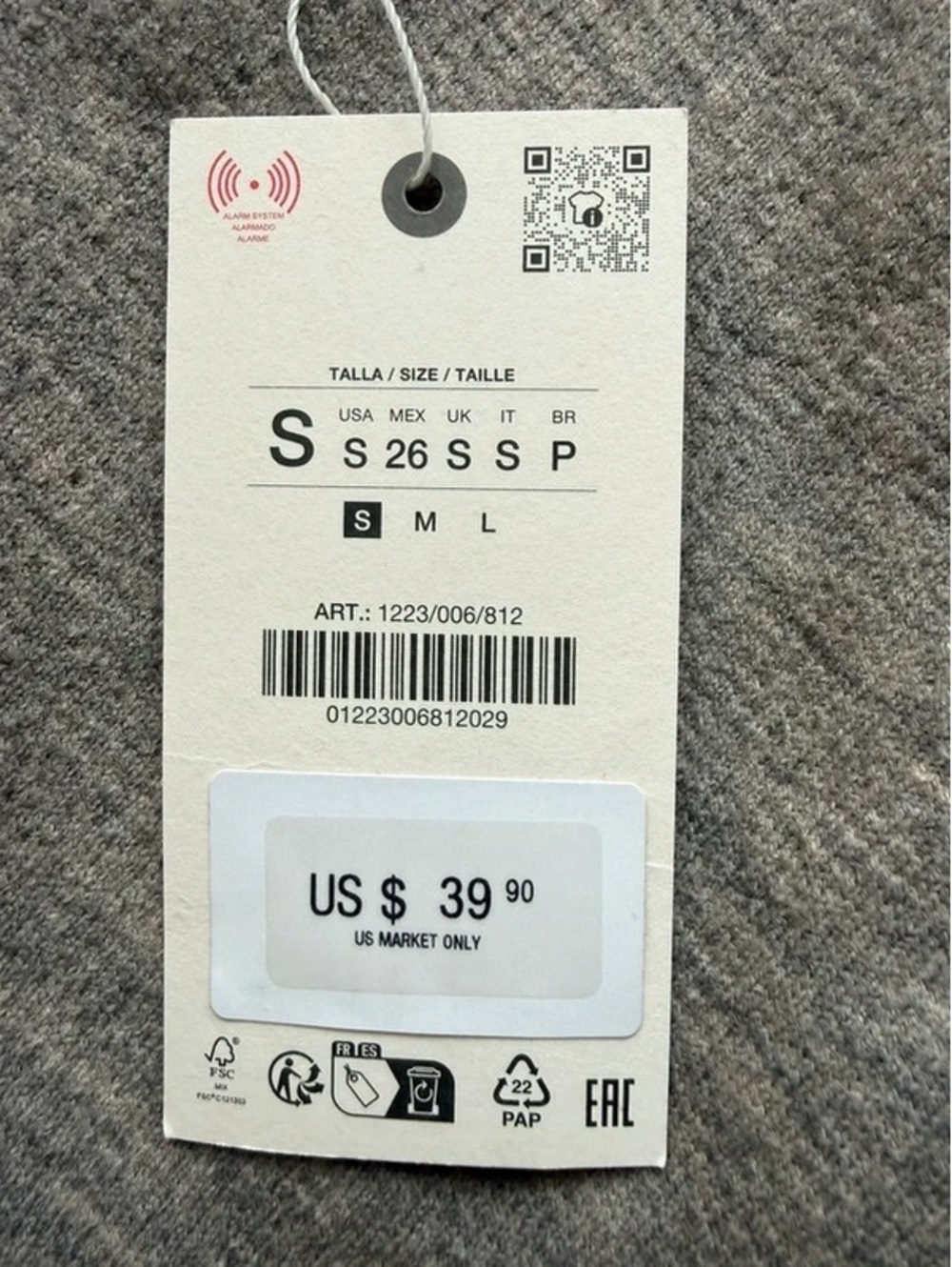 Zara Women’s Sleeveless Peplum Top - Picture 2 of 7